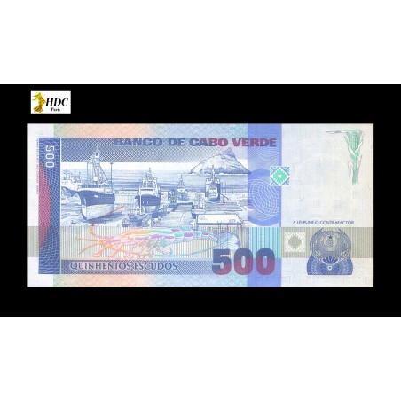500 Escudos CAP VERT 1989 P.59a