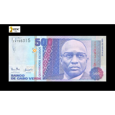 500 Escudos CAP VERT 1989 P.59a