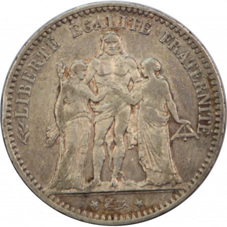 5 Francs HERCULE 1875  PARIS