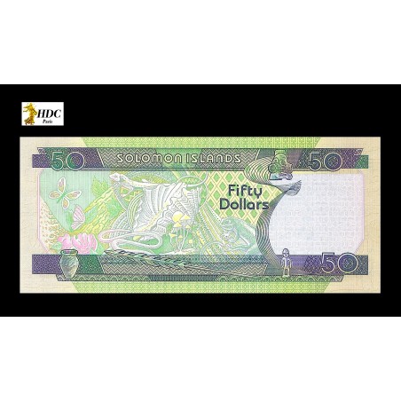 50 Dollars ÎLES SALOMON 1986 P.17a