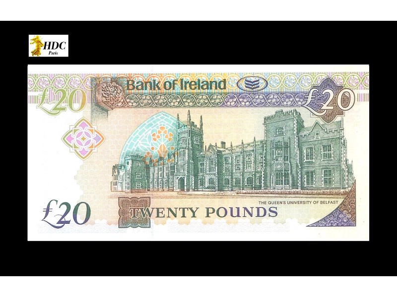 20 Pounds IRLANDE DU NORD 2005 P.80v
