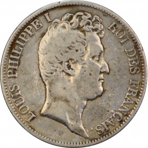 5 Francs LOUIS PHILIPPE I 1831 Lyon