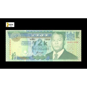 2 Dollars Commémoratif FIDJI 2000 P.102a