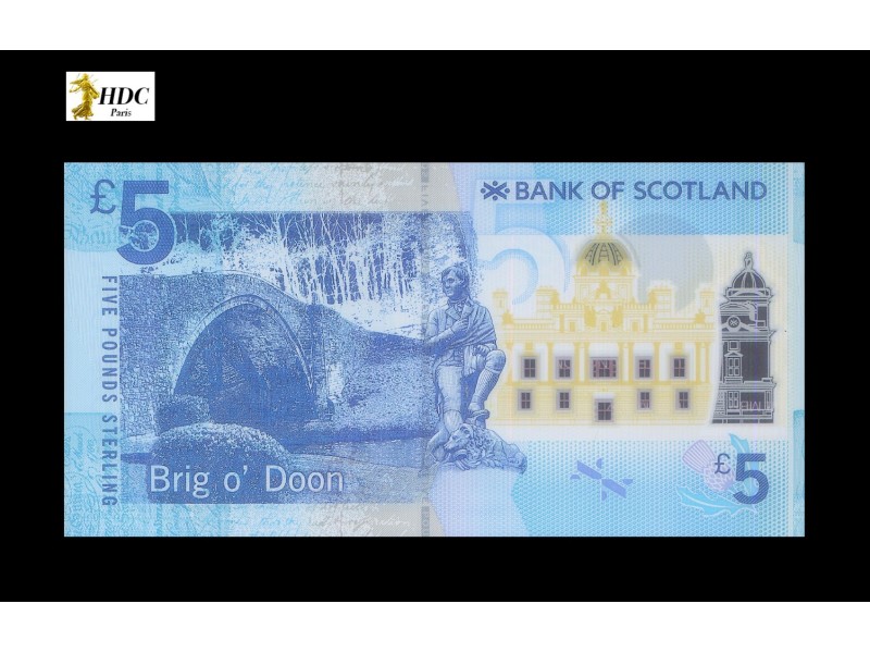 5 Pounds ÉCOSSE 2016 P.130