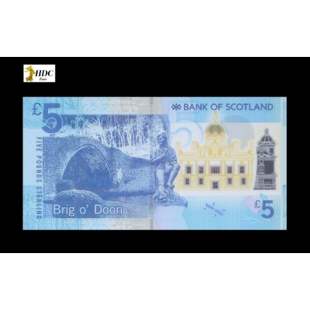 5 Pounds ÉCOSSE 2016 P.130