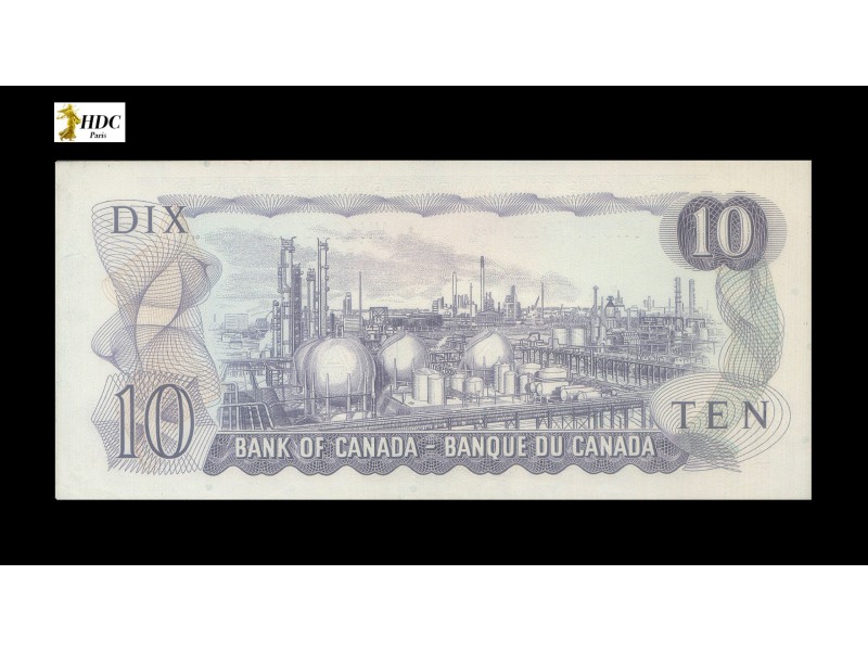 10 Dollars CANADA 1971 P.88c