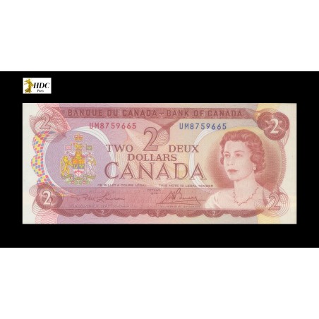 2 Dollars CANADA 1974 P.86a