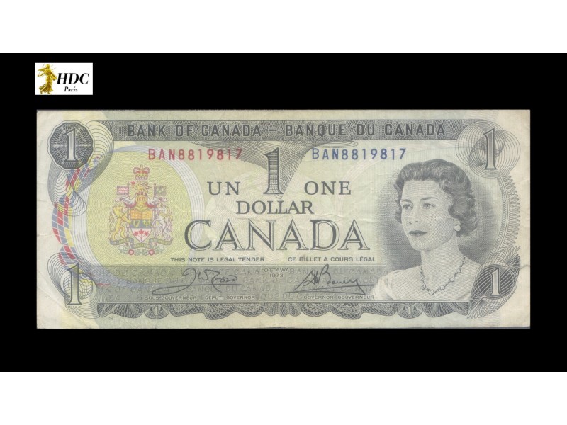 1 Dollar CANADA 1973 P.85c
