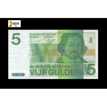 5 Gulden PAYS-BAS 1973 P.95a