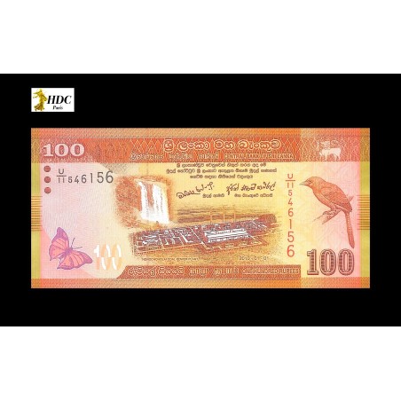 100 Rupees SRI LANKA 2010 P.125a