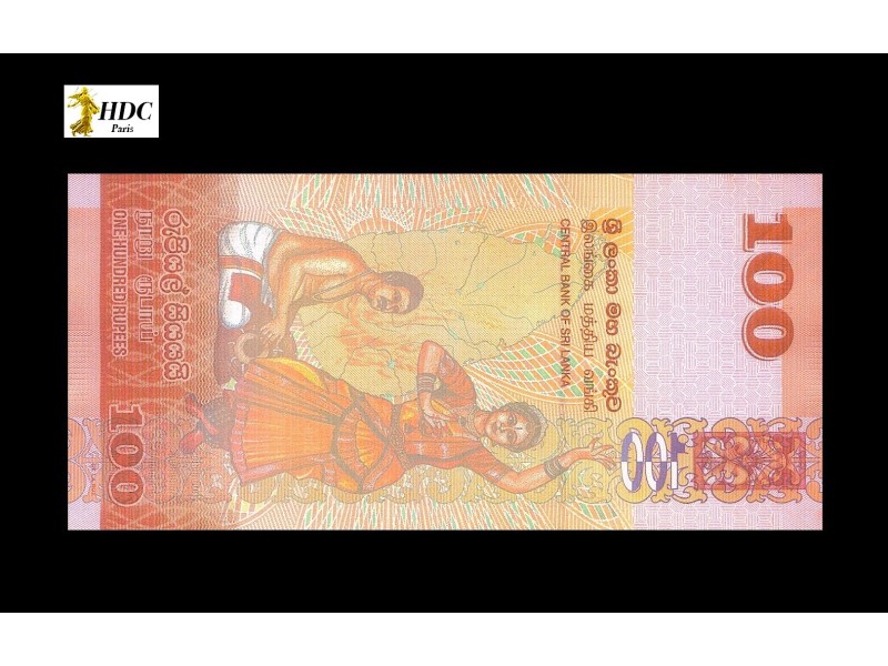 100 Rupees SRI LANKA 2010 P.125a
