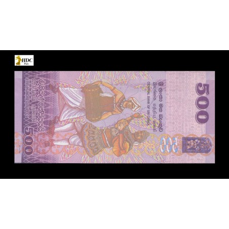 500 Rupees SRI LANKA 2010 P.126a