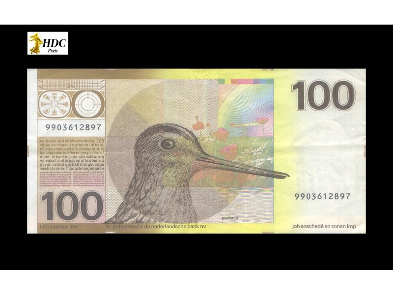 100 Gulden PAYS-BAS 1977 P.97a