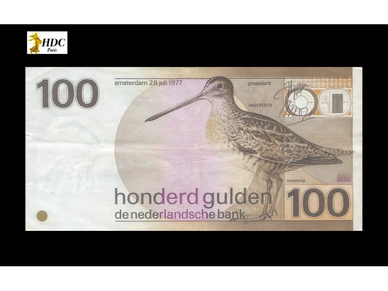 100 Gulden PAYS-BAS 1977 P.97a