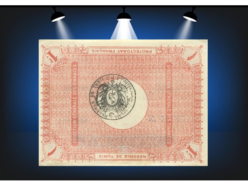 1 Franc TUNISIE 1918 P.36