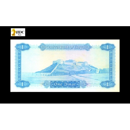 1 DINAR LIBYE 1972 P.35b
