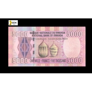5000 Francs RWANDA 2004 P.33 2