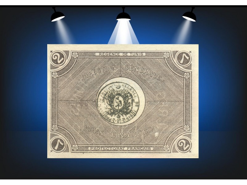2 Francs TUNISIE 1918 P.44