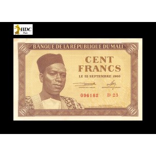 100 Francs MALI 1960 P.2