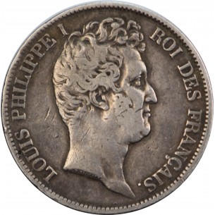 5 Francs LOUIS PHILIPPE Ier 1831 Perpignan  F.315/25