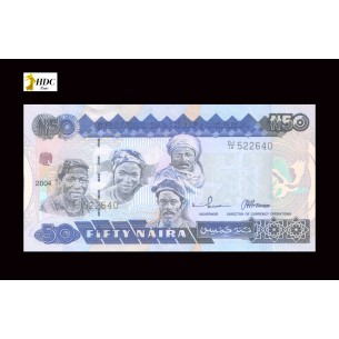 50 Naira NIGERIA 2004 P.27e