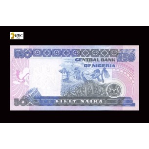 50 Naira NIGERIA 2004 P.27e 2