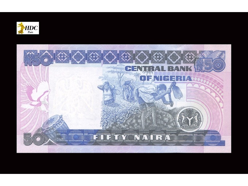 50 Naira NIGERIA 2004 P.27e