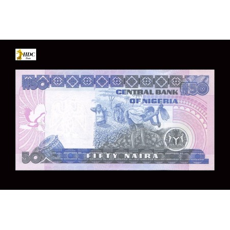 50 Naira NIGERIA 2004 P.27e