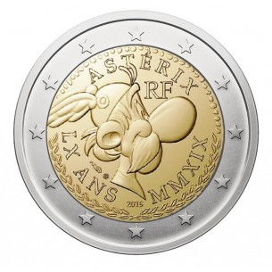 FRANCE pièce 2 Euros France 2019 - Célébration des 60 ans d’Astérix-horizondescollectionneurs.com 2