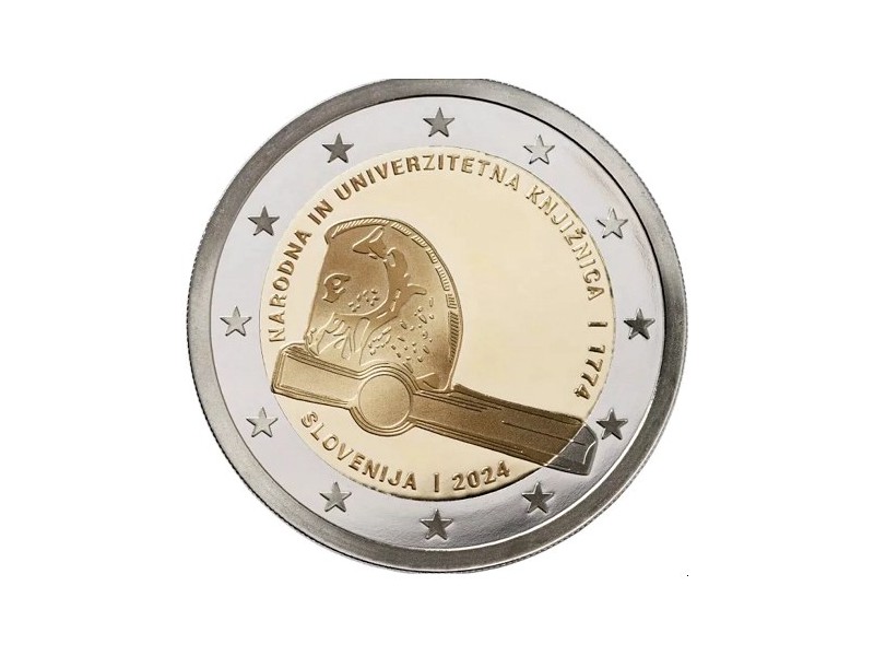 2 Euros SLOVÉNIE 2024 250 Ans de la...