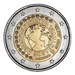 2 Euros PORTUGAL 2025, DEVELOPPEMENT DURABLE