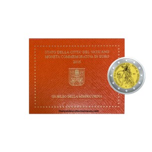 2 Euros VATICAN 2016  la Miséricorde