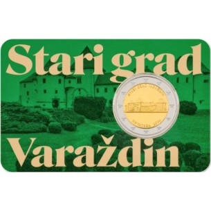 BU Coincard 2 Euros CROATIE 2024, Château de Varaždin
