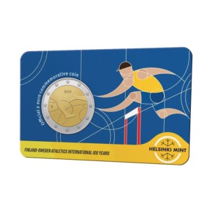 2 Euros FINLANDE 2025, BU Coincard , 100 ans des jeux...