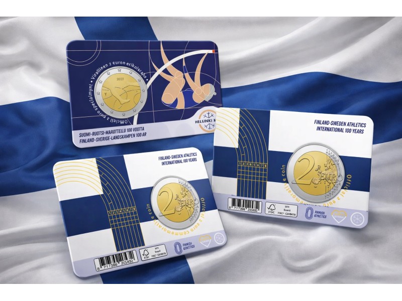 BU Coincard 2 Euros FINLANDE 2024, 100 ans de...