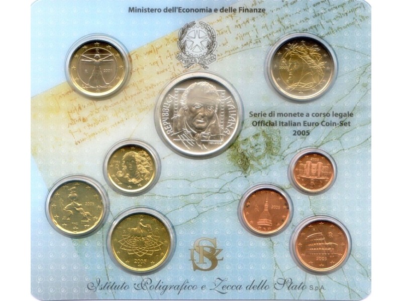 BU ITALIE SERIE EUROS 2005
