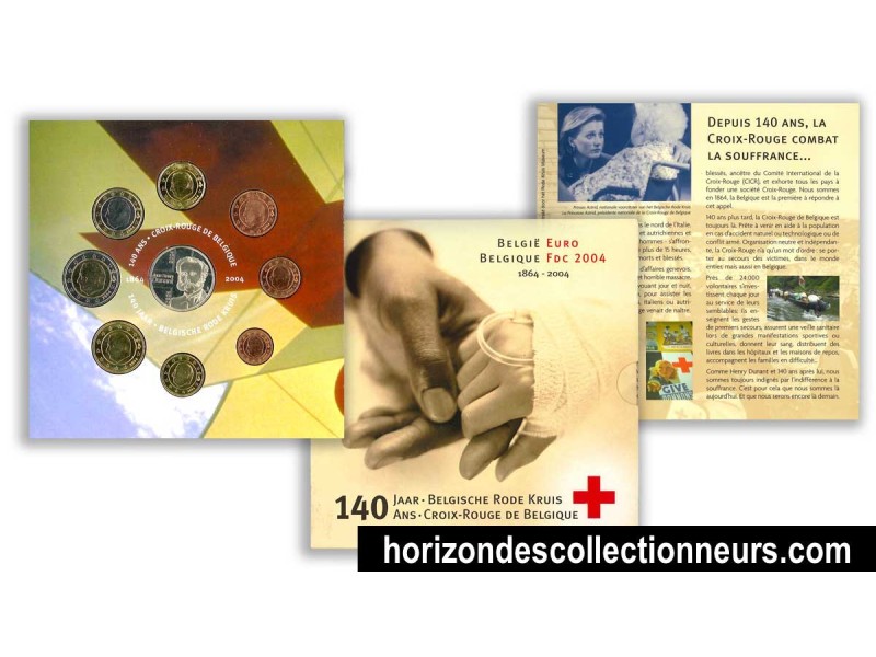 BU BELGIQUE 2004 140 ans de la Croix-Rouge de...