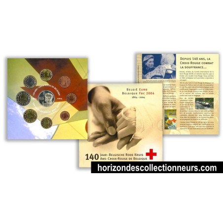 BU BELGIQUE 2004 140 ans de la Croix-Rouge de Belgique