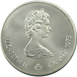 CANADA, 5 Dollars 1973, JO Montréal 1976