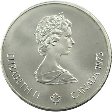 CANADA, 5 Dollars 1973, JO Montréal 1976