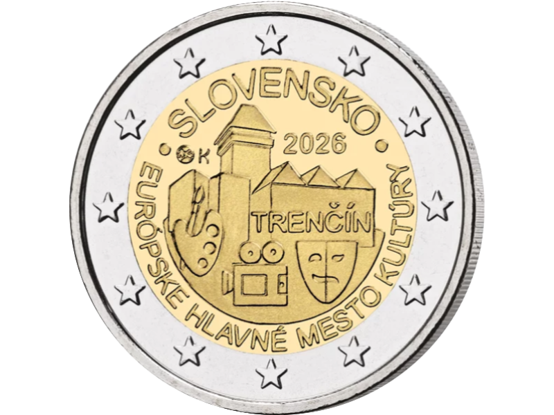 2 Euros SLOVAQUIE 2026  Trenčín