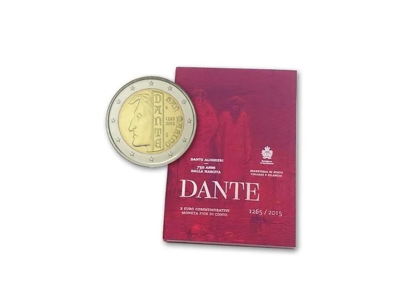 2 Euros SAINT MARIN 2015, Dante