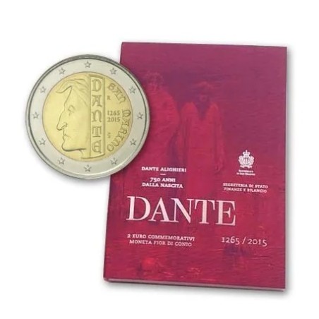 2 Euros SAINT MARIN 2015, Dante