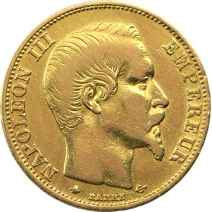 20 FRANCS OR Louis-Napoléon III, 1859 Strasbourg