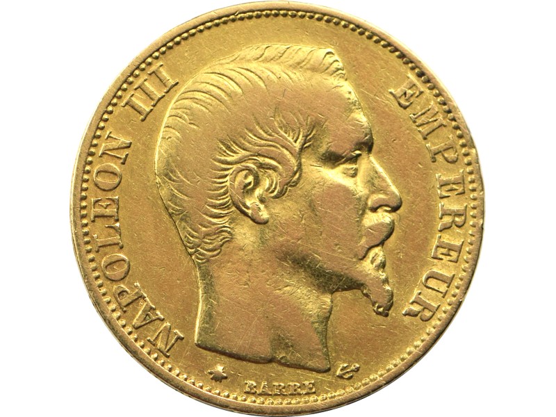 20 FRANCS OR Louis-Napoléon III, 1859 Strasbourg