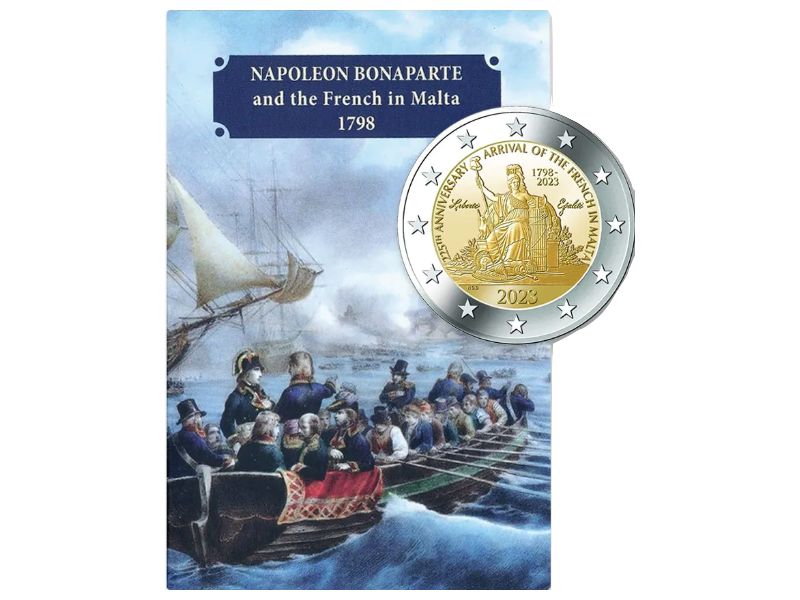 2 Euros MALTE 2023, Napoléon Bonaparte