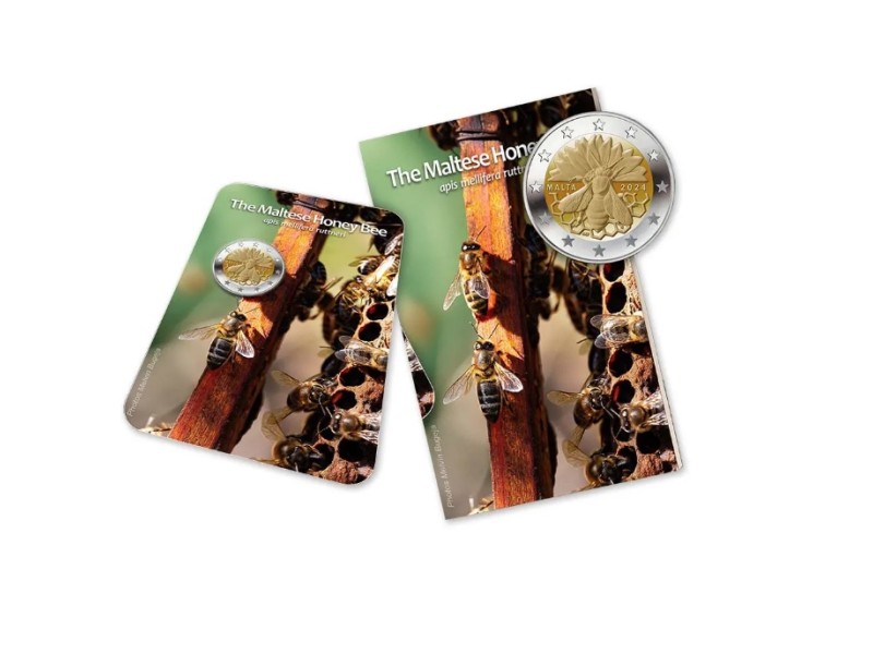 2 Euros MALTE 2024, Abeille