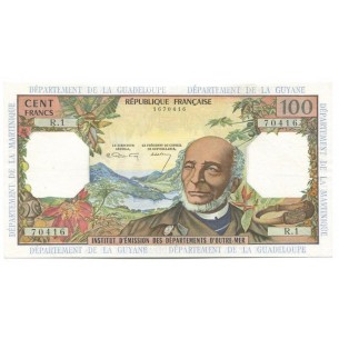 Antilles Française Billet 100 francs (1964) P-10a