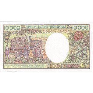 10000 Francs CAMEROUN 1990 P.23 2