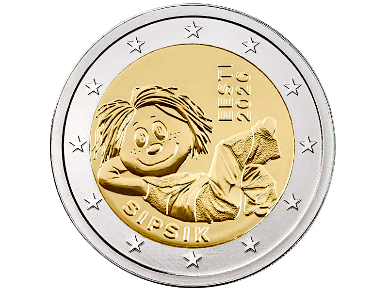 2 Euros ESTONIE 2026, Sipsik